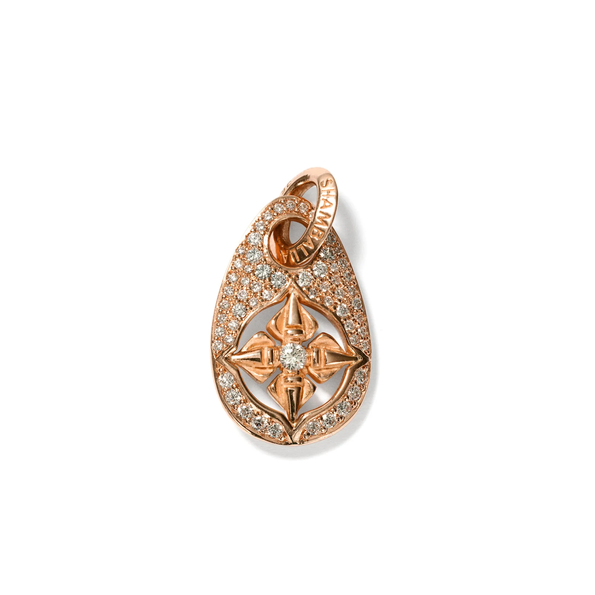 Shamballa Jewels Pavè Dog Tag Pendant Best