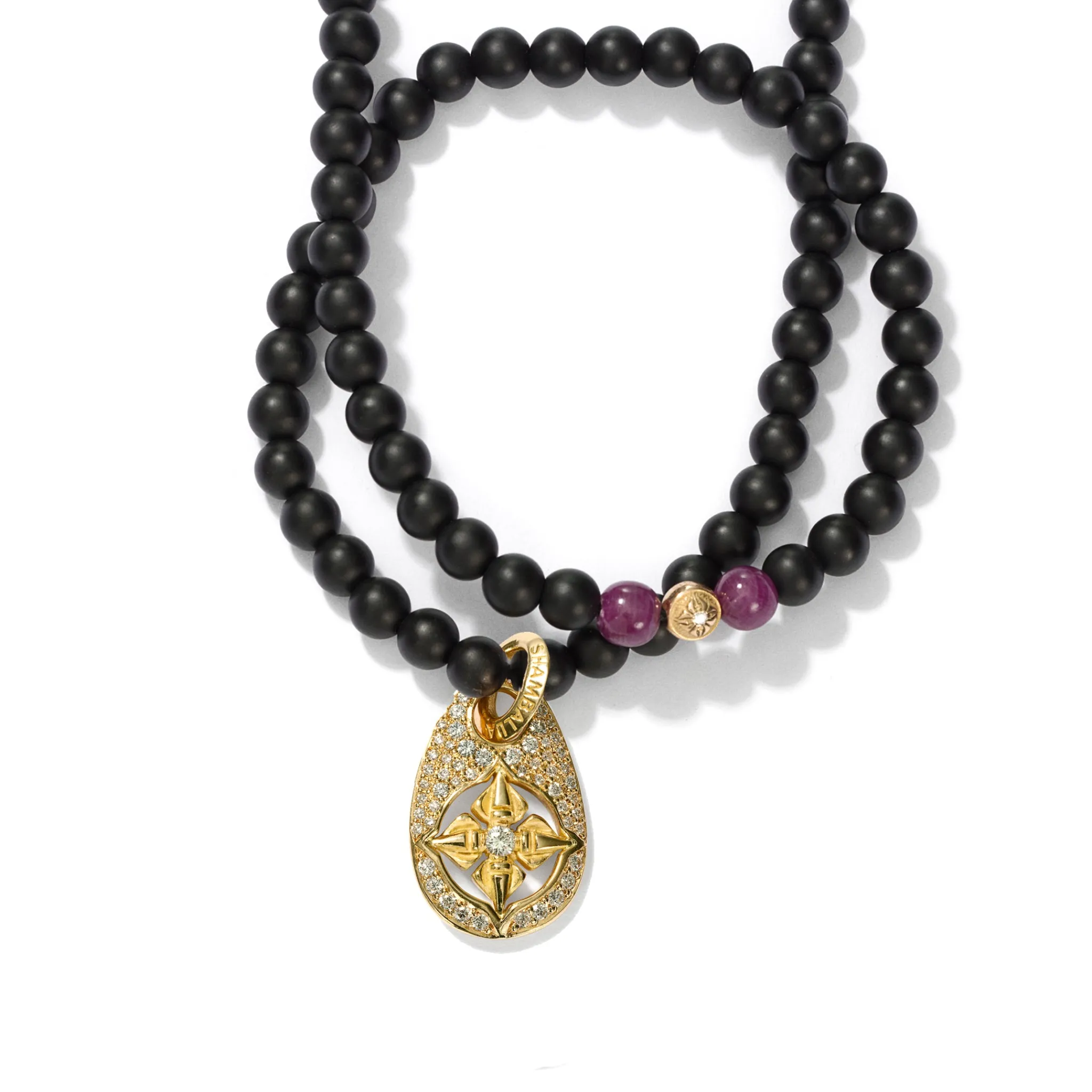 Shamballa Jewels Pavè Dog Tag Pendant Online